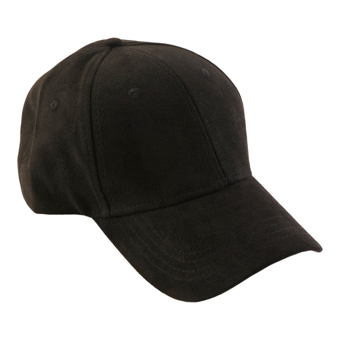 Casquette de baseball en suède pour femmes