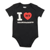 MONKEY BARS Infant Unisex Family Printed Short Sleeve Onesie, English, 3-24 Month