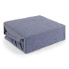 Ensemble drap-housse en jersey, lit une place, assortiment, 2 pièces