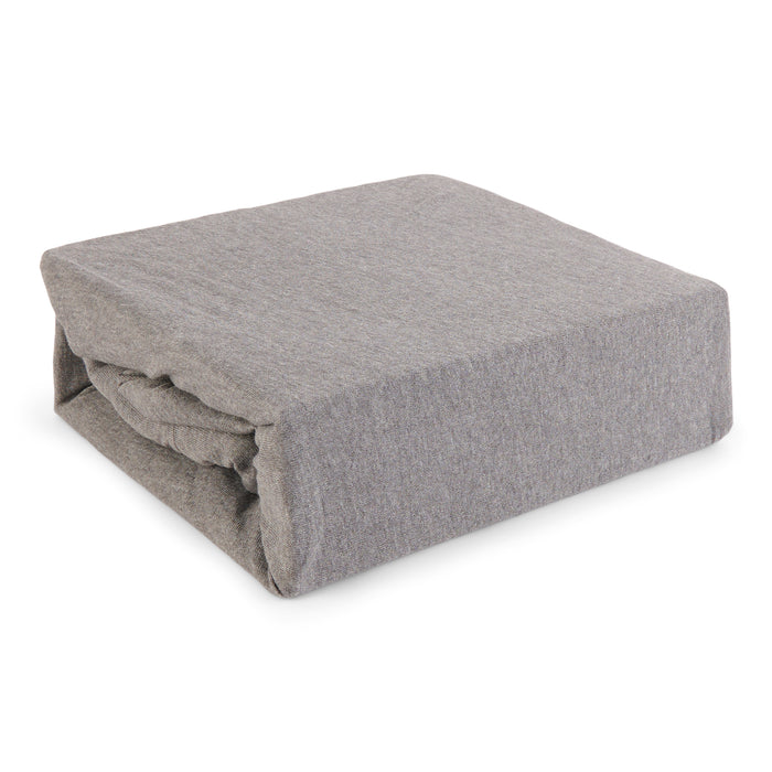 Ensemble drap-housse en jersey, lit une place très long, assortiment, 2 pièces