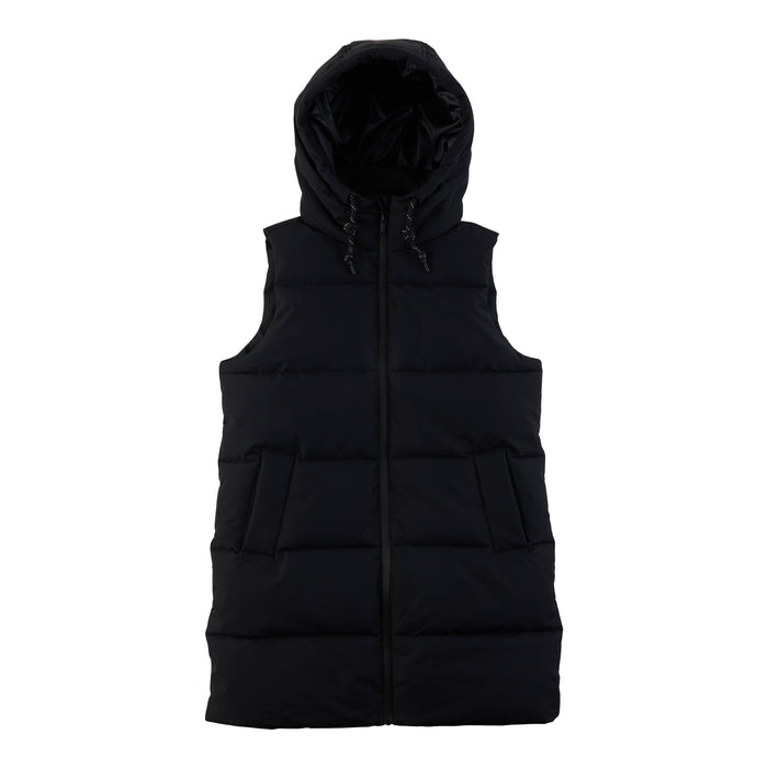 mySTYLE Women's Long Line Zip-Up Vest