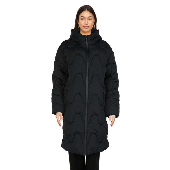 Manteau bouffant à col haut mySTYLE pour femmes