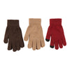 Mini gants unis pour femmes – emb. de 3
