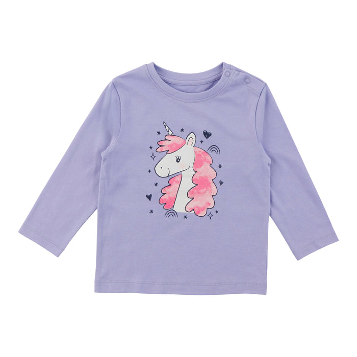 MONKEY BARS Infant Girls' Autumn Flair Printed Long Sleeve T-Shirt, 12-24 Month