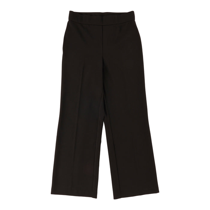 lily morgan Women's Wide-Leg Crepe Pull-On Pants