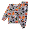 Infant Unisex Novelty Printed Long Sleeve PJ Set, 2-Piece, 12-24 Month