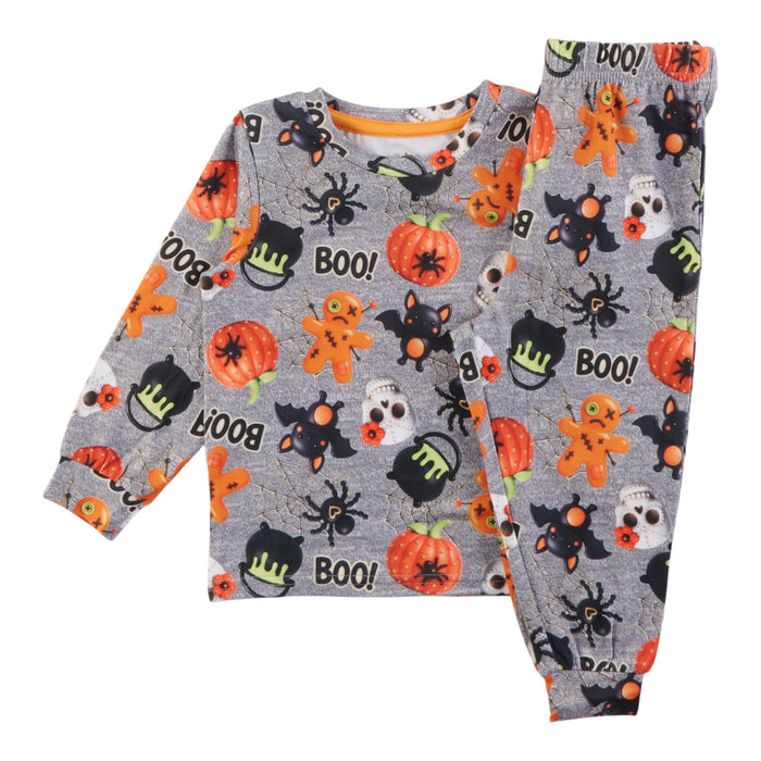Infant Unisex Novelty Printed Long Sleeve PJ Set, 2-Piece, 12-24 Month