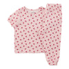 Pyjama imprimé à manches courtes Inspiration automnale MONKEY BARS pour bébés filles, 2 pièces, 12 à 24 mois