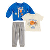 Infant Boys' Printed Long Sleeve Set, 3-Piece, 12-24 Month