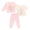Infant Girls' Printed Long Sleeve Set, 3-Piece, 12-24 Month