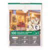 100 Solar 5mm String Lights, 39-ft.