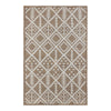 Reversible Indoor/Outdoor Rug, Beige, 2-ft x 3.8-ft.