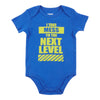 MONKEY BARS Infant Boys' Varsity Printed Short Sleeve Onesie, English, 3-24 Month