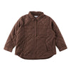 mySTYLE Women's Plus Sunset Boho Quilted Shirt Jacket