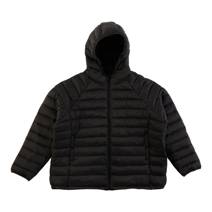 mySTYLE Women's Plus Short Puffer Jacket