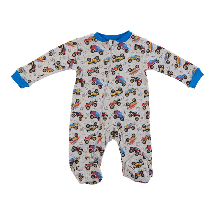 Infant Boys' Long Sleeve Printed Sleeper, 0-24 Month