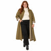 lily morgan Women's Plus Rome Trench Coat