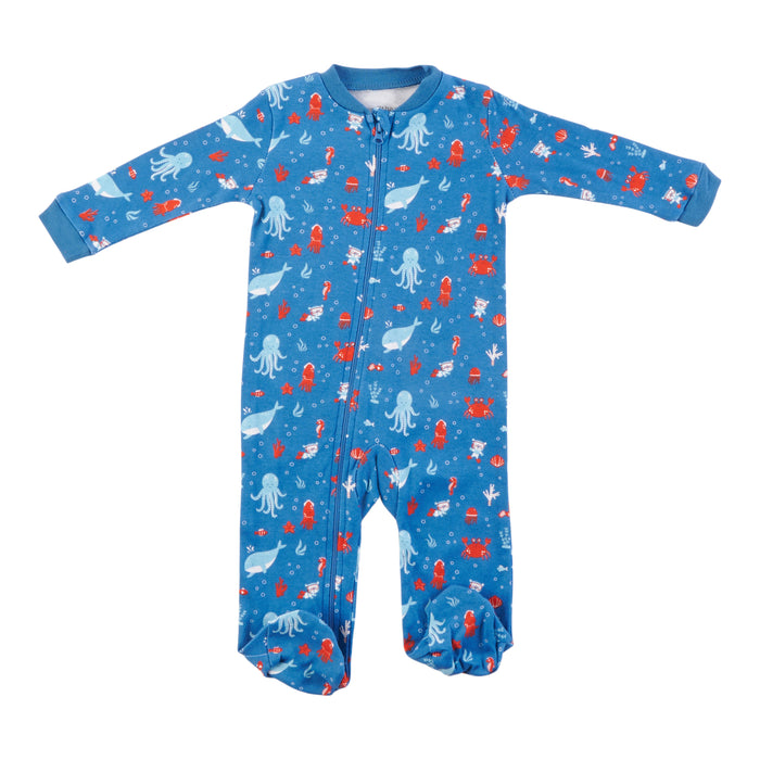 Infant Boys' Long Sleeve Printed Sleeper, 3-24 Month