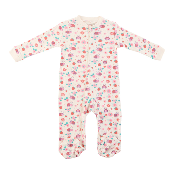 Infant Girls' Long Sleeve Printed Sleeper, 3-24 Month