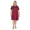Women's Plus Assorted Short Sleeve Sleepshirt