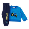 MONKEY BARS Infant Boys' Varsity Printed Long Sleeve Set, 2-Piece, 12-24 Month