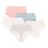 Carisma Women's Plus Cotton Brief Underwear, 5-Pack