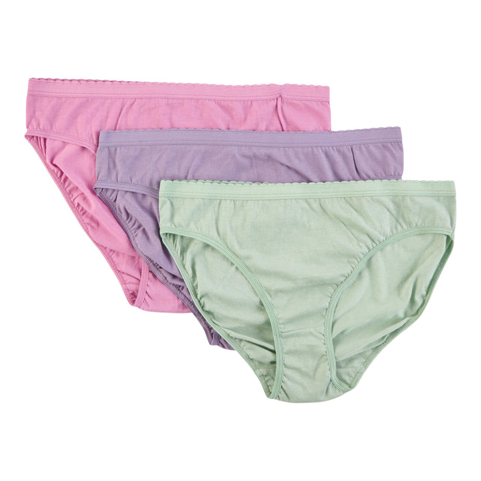 Sous-vêtements bikini pour femmes, emb. de 3, assortiment