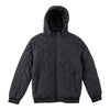 Mountain Ridge Men's Quilted Hooded Lined Bomber Jacket