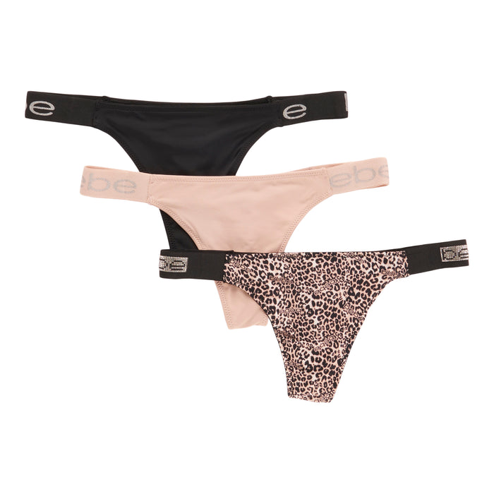 Women's Thongs, 3-Pack