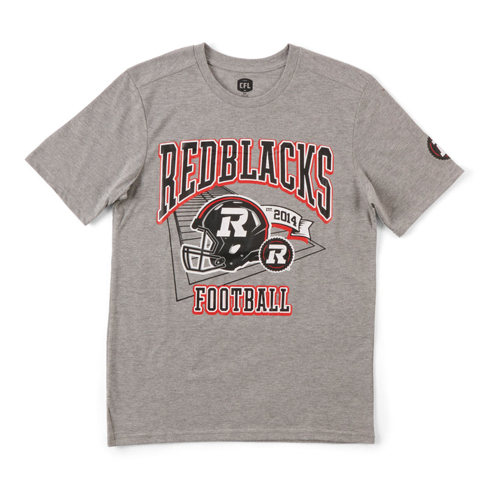 CFL Men's Licensed Ottawa Redblacks Short Sleeve T-Shirt