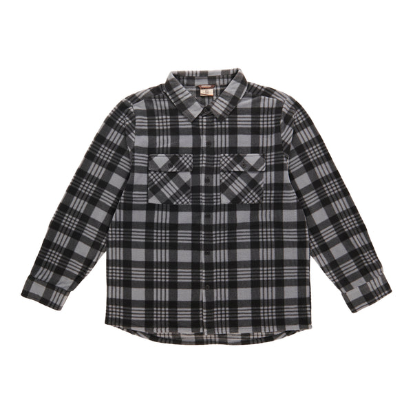 Men's Big Guy Long Sleeve Micropolar Plaid Shirt – Giant Tiger