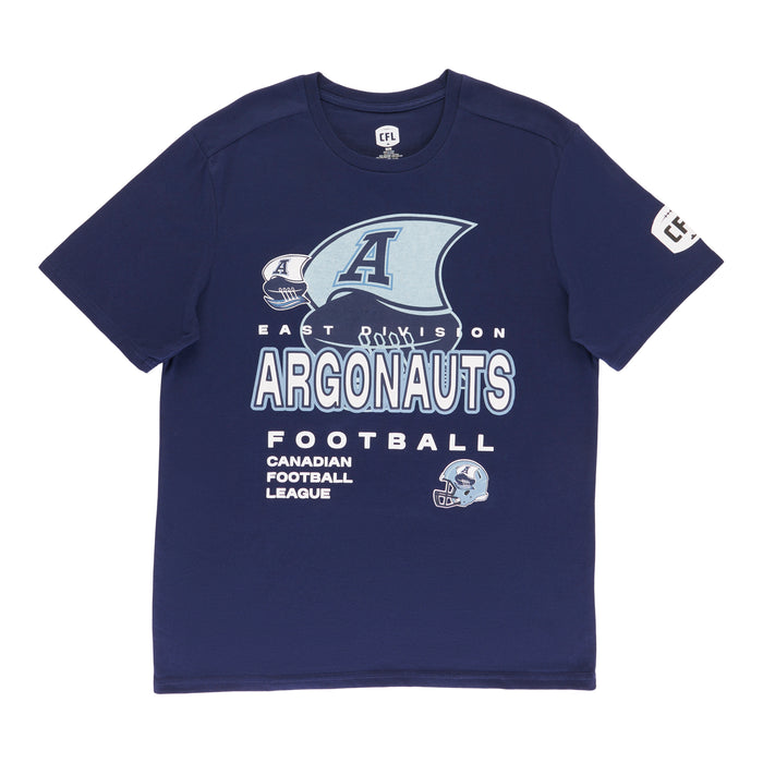 CFL Men's Licensed Toronto Argonauts Short Sleeve T-Shirt