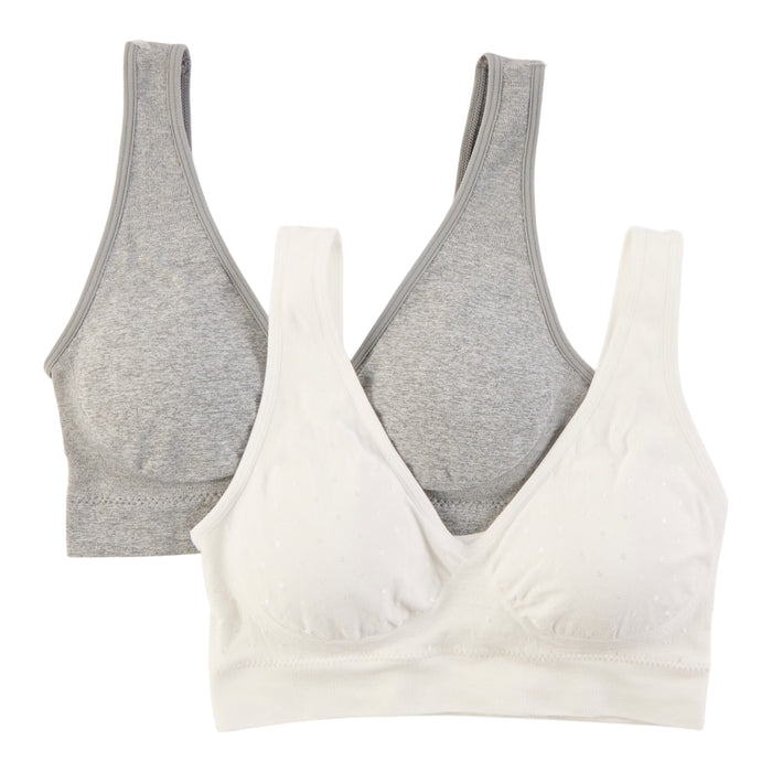 Carisma Women's Seamless Comfort Bra, 2-Pack