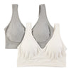 Carisma Women's Plus Seamless Comfort Bra, 2-Pack