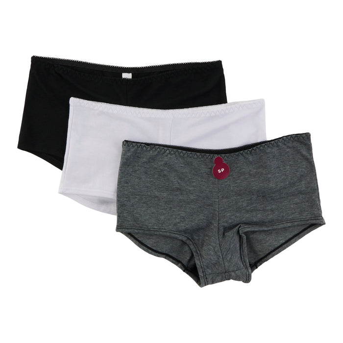 Carisma Women's Boyshorts, 3-Pack