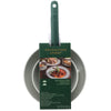Ribbed Frying Pan Set, Olive Green, 2 Piece