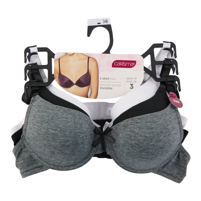 Soutiens-gorge invisibles Carisma pour femmes, emb. de 3