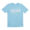 T-shirt à manches courtes sous licence de la MLB pour hommes, Blue Jays de Toronto