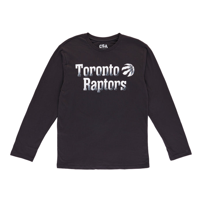 NBA Men's Licensed Toronto Raptors Long Sleeve T-Shirt