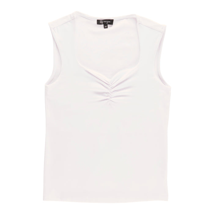 lily morgan Women's Sleeveless Cinched Camisole