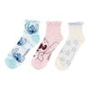 Women's Licensed Stitch Quarter Crew Socks, 3-Pack