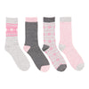Carisma Women's Thermal Sock, 4-Pack, Assorted