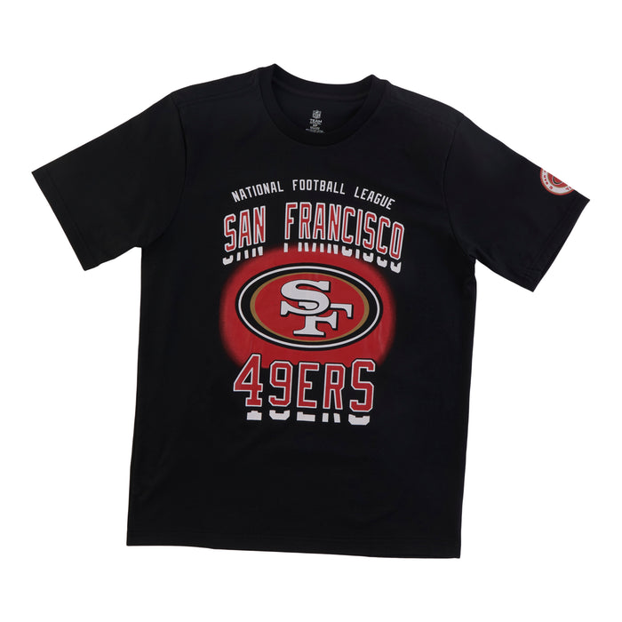 T-shirt à manches courtes sous licence de la NFL pour hommes, 49ers de San Francisco