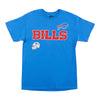 T-shirt à manches courtes sous licence de la NFL pour hommes, Bills de Buffalo