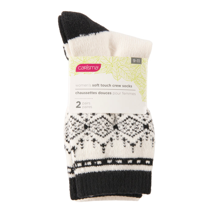Mi-chaussettes douces au toucher Carisma pour femmes, modèles variés – emb. de 2