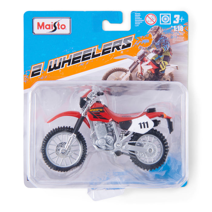 Maisto 1:18 Die-Cut 2-Wheelers, Assorted
