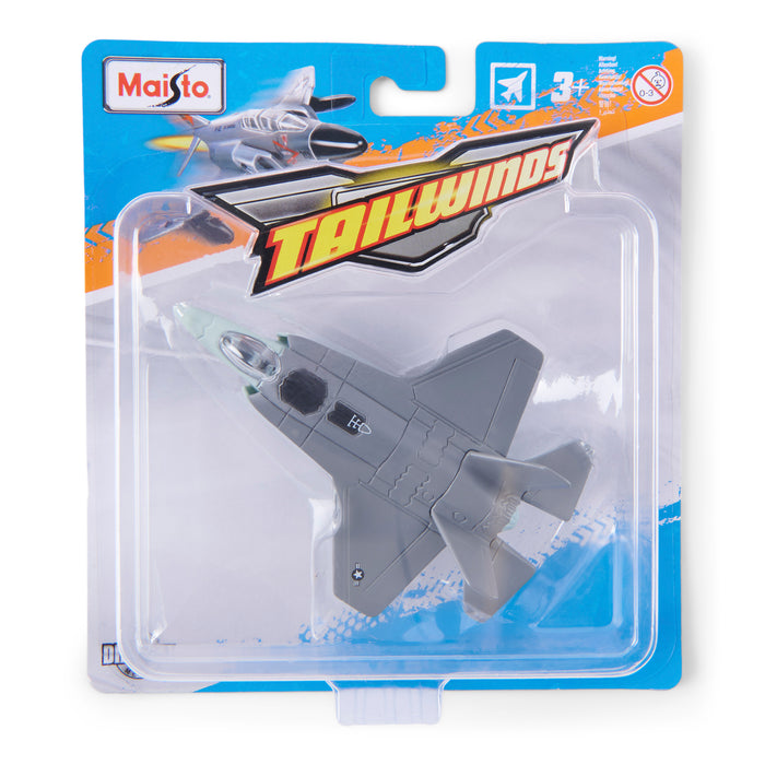 Avion en métal moulé sous pression 1:18 Tailwinds Maisto, assorti