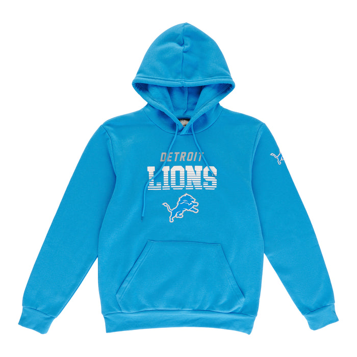 Haut à capuchon à manches longues Lions de Detroit sous licence de la NFL pour garçons