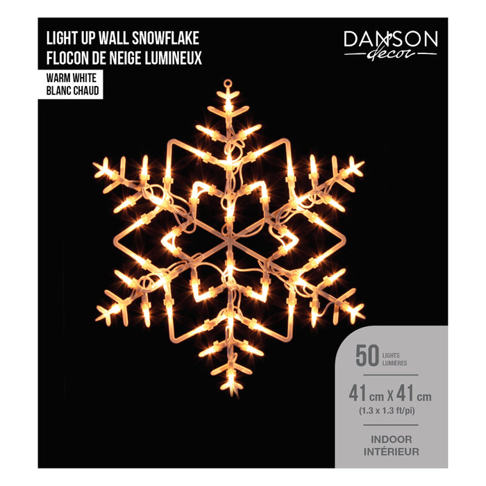 Danson Décor Holiday Silhouette Light, 16-in x 16-in.