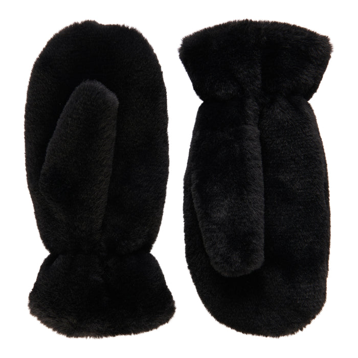 Women's Faux Fur Mittens